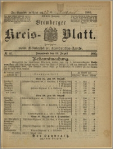 Bromberger Kreis-Blatt, 1885, nr 67