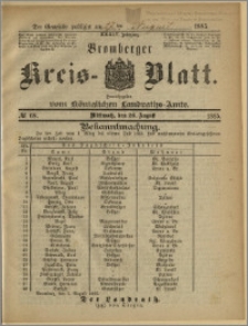 Bromberger Kreis-Blatt, 1885, nr 68