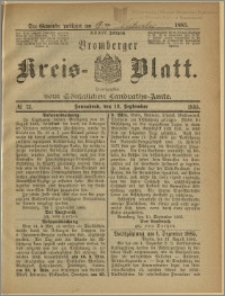 Bromberger Kreis-Blatt, 1885, nr 73