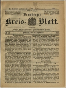 Bromberger Kreis-Blatt, 1885, nr 74