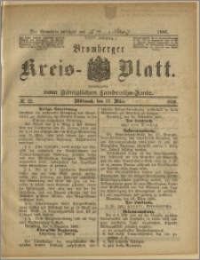 Bromberger Kreis-Blatt, 1886, nr 22