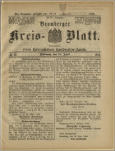 Bromberger Kreis-Blatt, 1886, nr 33
