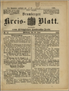 Bromberger Kreis-Blatt, 1886, nr 52
