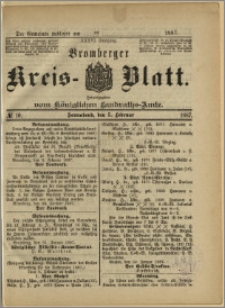Bromberger Kreis-Blatt, 1887, nr 10