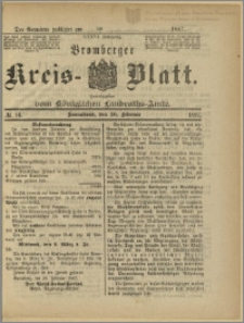 Bromberger Kreis-Blatt, 1887, nr 16