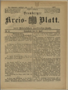 Bromberger Kreis-Blatt, 1887, nr 30