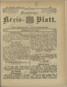 Bromberger Kreis-Blatt, 1887, nr 31