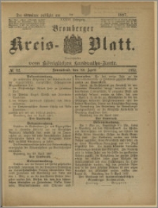 Bromberger Kreis-Blatt, 1887, nr 32