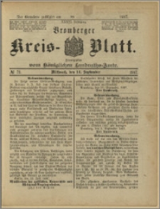 Bromberger Kreis-Blatt, 1887, nr 73