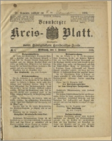 Bromberger Kreis-Blatt, 1888, nr 1