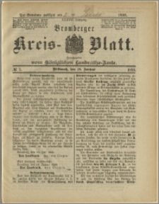 Bromberger Kreis-Blatt, 1888, nr 5