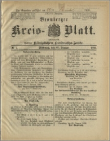 Bromberger Kreis-Blatt, 1888, nr 7