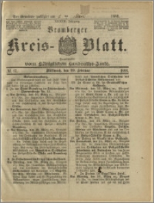 Bromberger Kreis-Blatt, 1888, nr 17