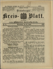 Bromberger Kreis-Blatt, 1888, nr 34