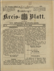 Bromberger Kreis-Blatt, 1888, nr 70