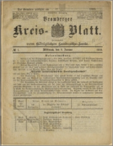 Bromberger Kreis-Blatt, 1889, nr 1