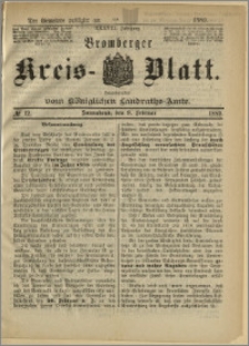 Bromberger Kreis-Blatt, 1889, nr 12