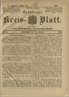 Bromberger Kreis-Blatt, 1889, nr 14
