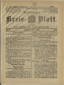 Bromberger Kreis-Blatt, 1889, nr 19
