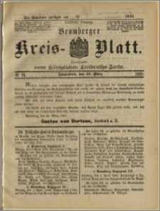 Bromberger Kreis-Blatt, 1889, nr 24