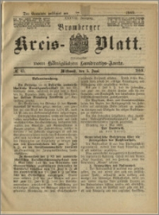 Bromberger Kreis-Blatt, 1889, nr 45