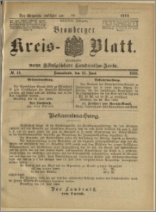Bromberger Kreis-Blatt, 1889, nr 48