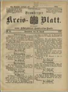 Bromberger Kreis-Blatt, 1889, nr 64