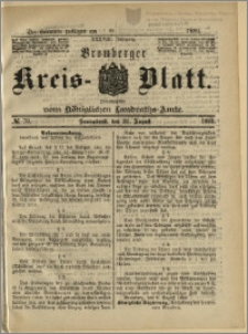 Bromberger Kreis-Blatt, 1889, nr 70