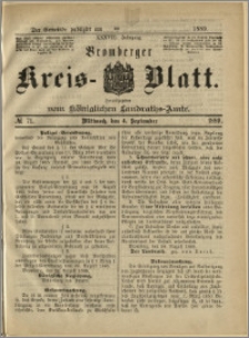 Bromberger Kreis-Blatt, 1889, nr 71