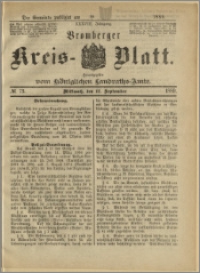 Bromberger Kreis-Blatt, 1889, nr 73
