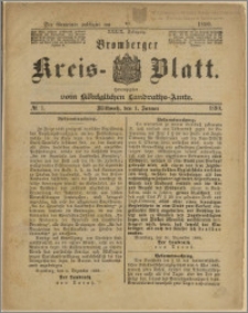 Bromberger Kreis-Blatt, 1890, nr 1