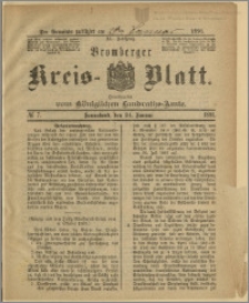 Bromberger Kreis-Blatt, 1891, nr 7