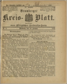 Bromberger Kreis-Blatt, 1891, nr 14