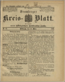 Bromberger Kreis-Blatt, 1891, nr 22
