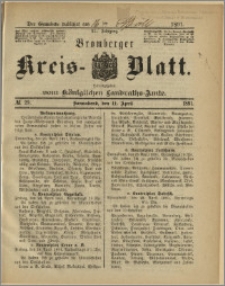 Bromberger Kreis-Blatt, 1891, nr 29