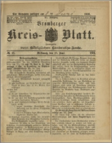 Bromberger Kreis-Blatt, 1891, nr 46