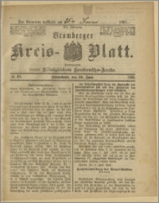 Bromberger Kreis-Blatt, 1891, nr 49