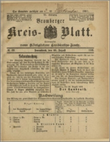 Bromberger Kreis-Blatt, 1891, nr 69