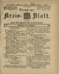 Bromberger Kreis-Blatt, 1891, nr 72