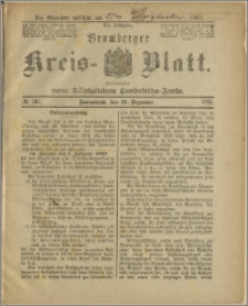 Bromberger Kreis-Blatt, 1891, nr 101