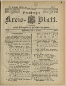 Bromberger Kreis-Blatt, 1892, nr 3