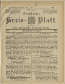 Bromberger Kreis-Blatt, 1892, nr 4