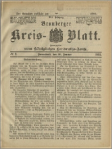 Bromberger Kreis-Blatt, 1892, nr 9