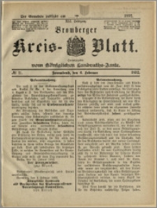 Bromberger Kreis-Blatt, 1892, nr 11