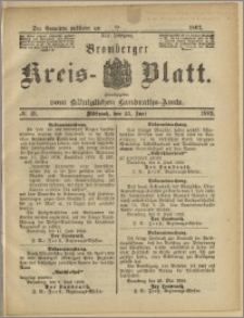 Bromberger Kreis-Blatt, 1892, nr 48