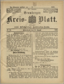Bromberger Kreis-Blatt, 1892, nr 65