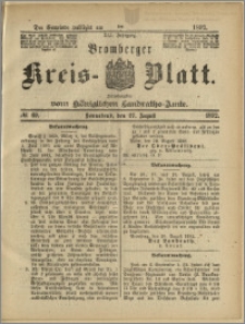 Bromberger Kreis-Blatt, 1892, nr 69