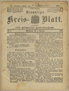 Bromberger Kreis-Blatt, 1893, nr 1