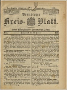 Bromberger Kreis-Blatt, 1893, nr 4