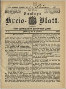 Bromberger Kreis-Blatt, 1893, nr 9